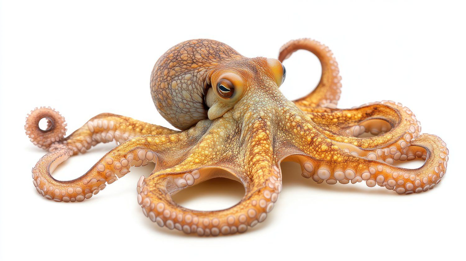 Amber octopus